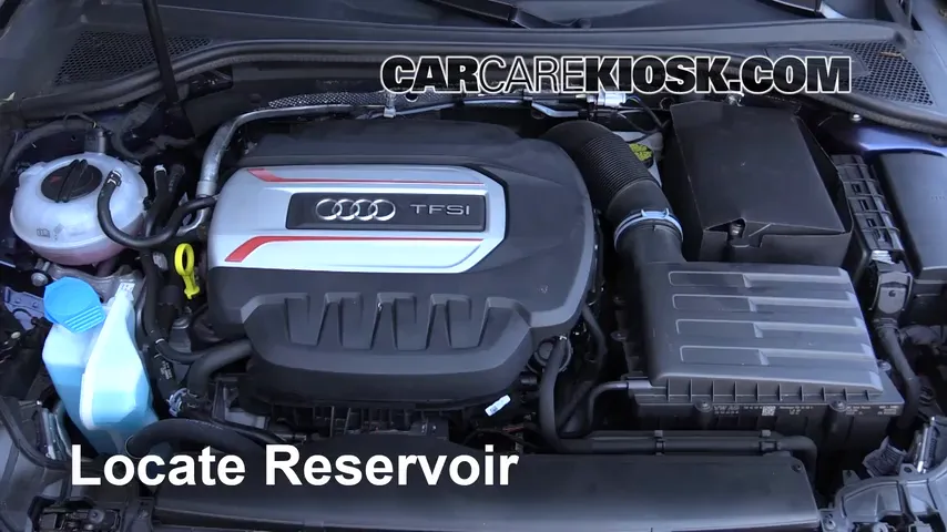 2017 Audi S3 Premium Plus 2.0L 4 Cyl. Turbo Windshield Washer Fluid